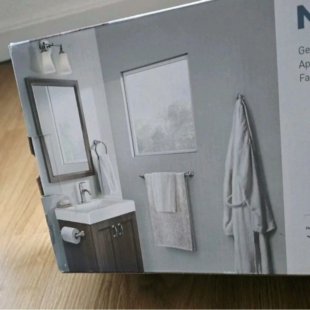 Moen Wellton Y1394BN 4-piece Bath Hardware Set New